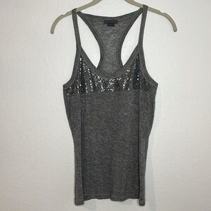 Y2K Armani Exchange Tank Top with Sequins Embellishment